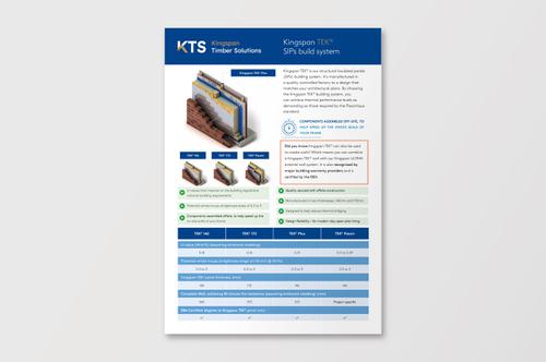 KTS Kingspan TEK Data Sheet Grey